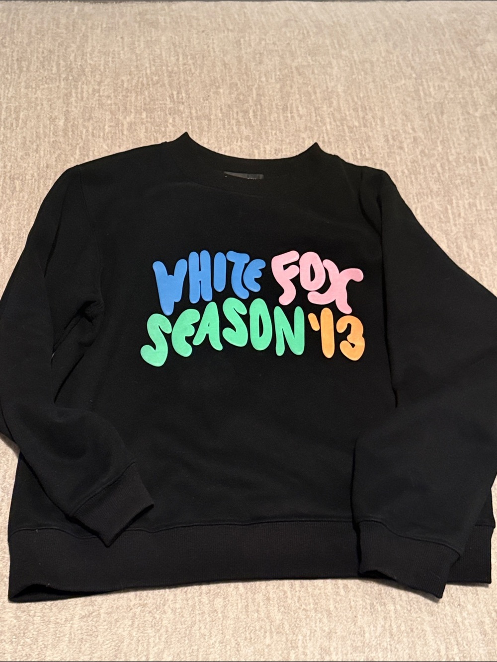 WHITE FOX Black 'Season 13' Sweatshirt
